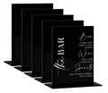 Custom Acrylic Signs Set of 5